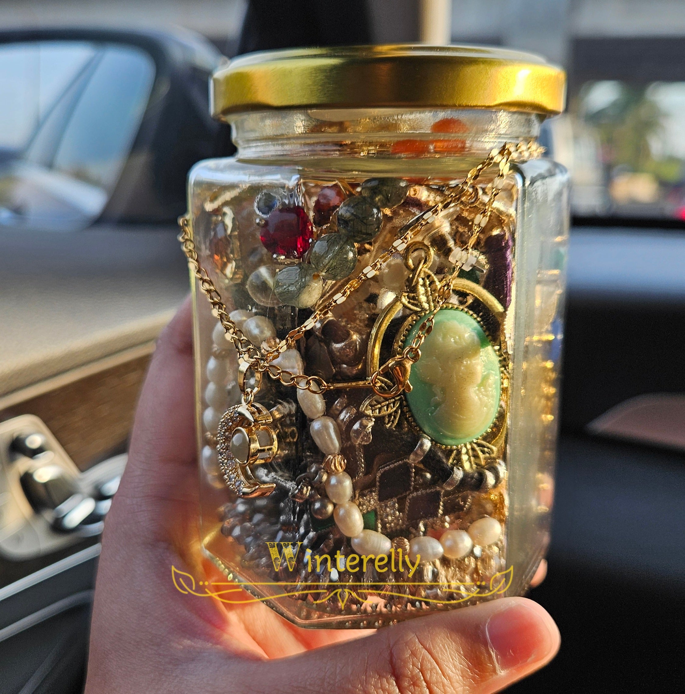 Mystery Jewellery Jar by Winterelly - Random Variation